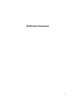 Michael Sun - Reflection Statement