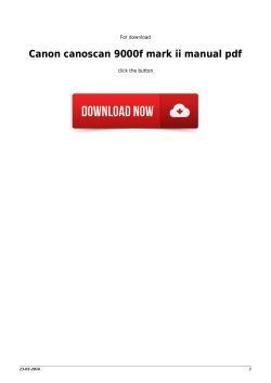 Canon canoscan 9000f mark ii manual pdf