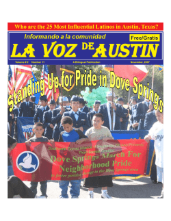La Voz de Austin November, 2007.pmd