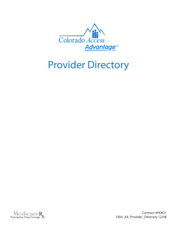 Provider Directory