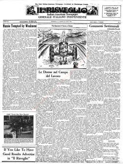 Russia Tempted by Weakness