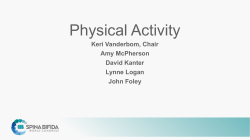Physical Activity - Spina Bifida Association