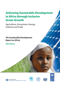 Achieving Sustainable Development in Africa through Inclusive