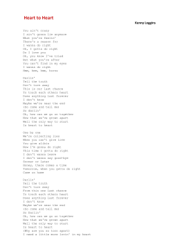 Kenny Loggins Heart to Heart - pisnicky