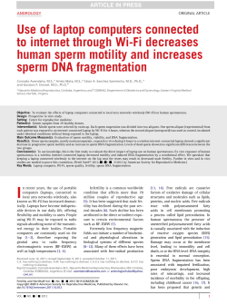 Use of laptop computers connected to internet