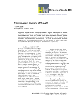 Thinking About Diversity of Thought