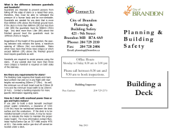 Building a - City of Brandon