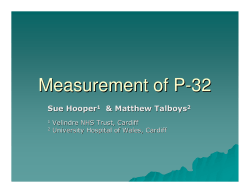 Measurement of P-32