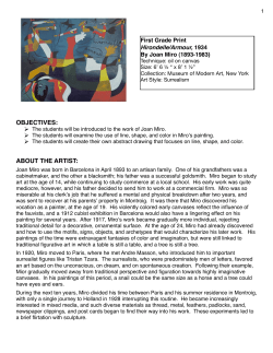 Grade 1, Lesson 7, Miro