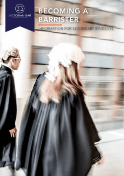 becoming a barrister