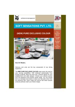 pure exclusive colour - Soft Sensations Pvt. Ltd.