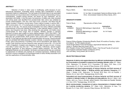 ABSTRACT Detection of estrus in dairy cows is challenging, partly