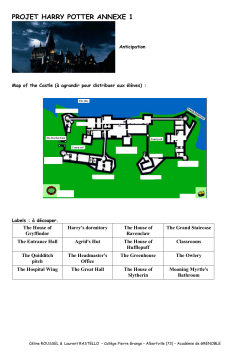 projet harry potter annexe 1