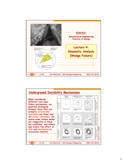 Lecture 4: Kinematic Analysis