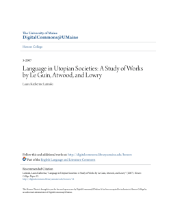 Language in Utopian Societies
