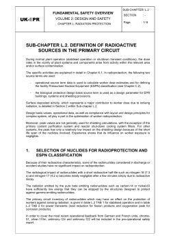 sub-chapter l.2. definition of radioactive sources in the