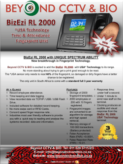 BizEzi RL 2000 with UNIQUE SPECTRUM ABILITY Beyond CCTV