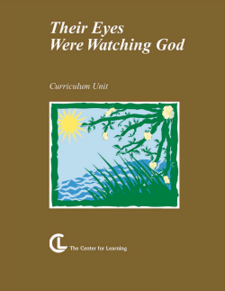 Their Eyes Were Watching God