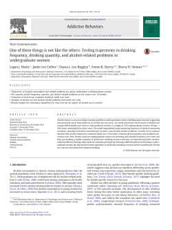 One of these things is not like the others: Testing trajectories in