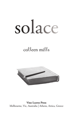colleen mills - Vine Leaves Literary Journal