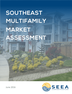 Southeast Multifamily Market Assessment