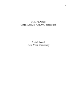 here - Humanities Center | University of Pittsburgh