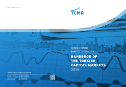 handbook of the turkish capital markets 2016