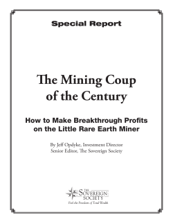The Mining Coup of the Century