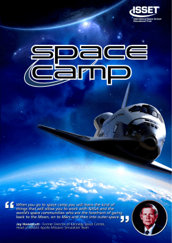 Space Camp Brochure - International Space School Educational Trust