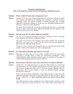 Frequently Asked Questions What YOU should know about