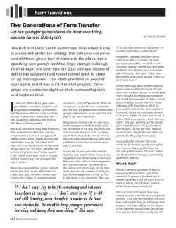 Lynch - Practical Farmers of Iowa