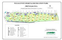 Pleasanton Sports Park Map