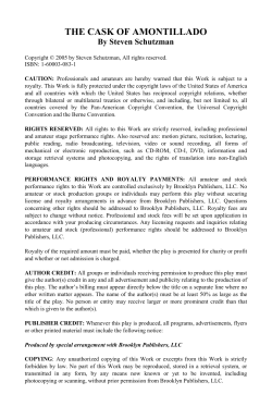 Script Preview - Brooklyn Publishers