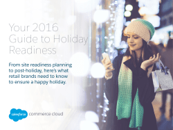 Guide to Holiday Readiness