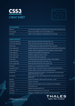 CSS - Thales UK Early Careers