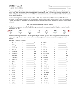 Exercise 02.1a - Fry : Chemistry