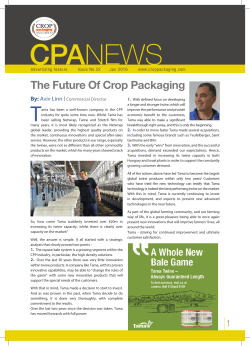 The Future Of Crop Packaging