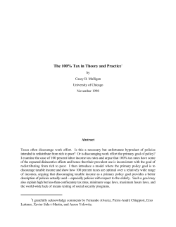 The 100% Tax in Theory and Practice