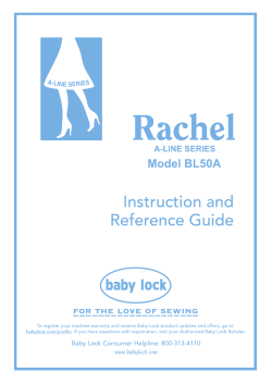 Rachel Instruction and Reference Guide