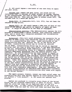 S. 453 would impose a one-tenth of one cent