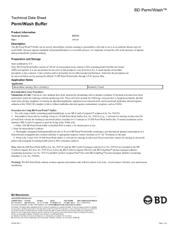 Perm/Wash Buffer &mdash; 554723