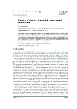 Condensed Matter Physics