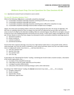 Midterm Exam Prep: Pre-test Questions for Class