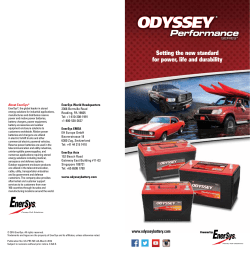 Setting the new standard for power, life and