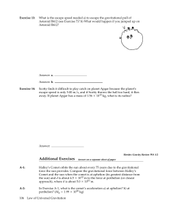 Hewitt: Gravity Review WS