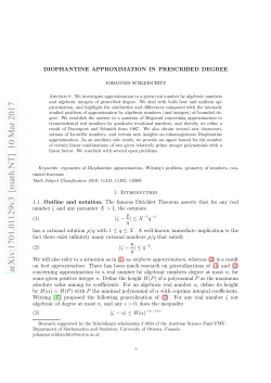 Diophantine approximation in prescribed degree