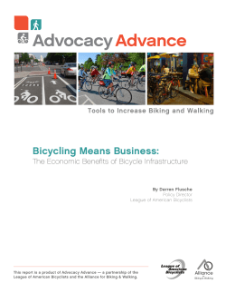 Bicycling Means Business - League of American Bicyclists