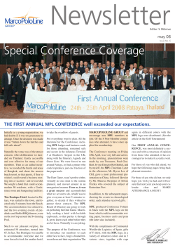 Special Conference Coverage