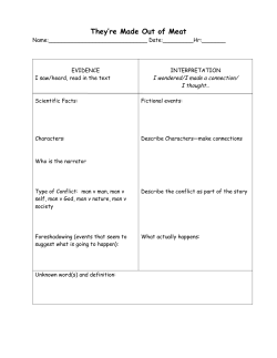 They`re Made Out of Meat