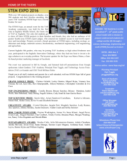 March 2017 Newsletter